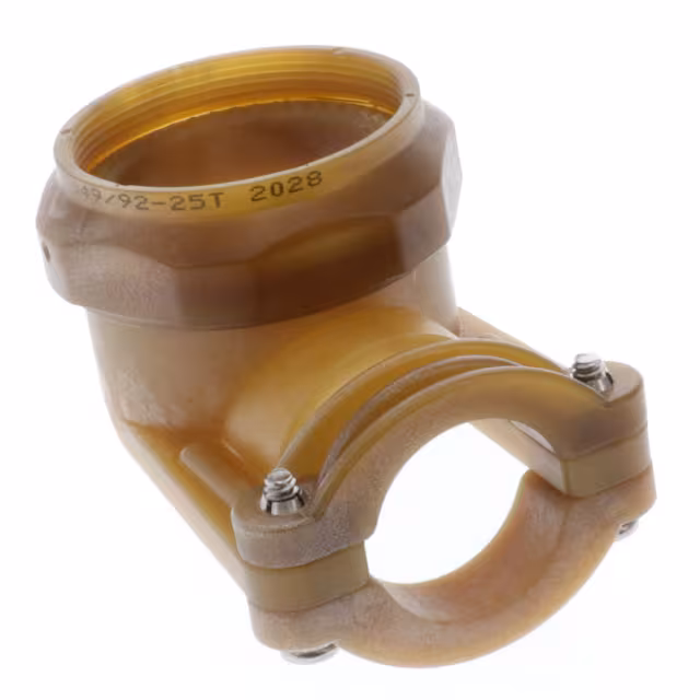 M85049/92-25T Amphenol Interconnect India  Carcasas traseras y abrazaderas de cables